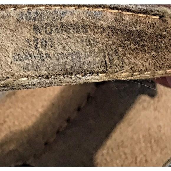 Eastland Brown Leather Ankle Strap Sandals Women's 7.5 Double Buckle Shoes - Picture 10 of 11